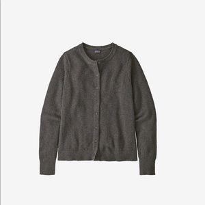 Patagonia women’s L 100% cashmere cardigan